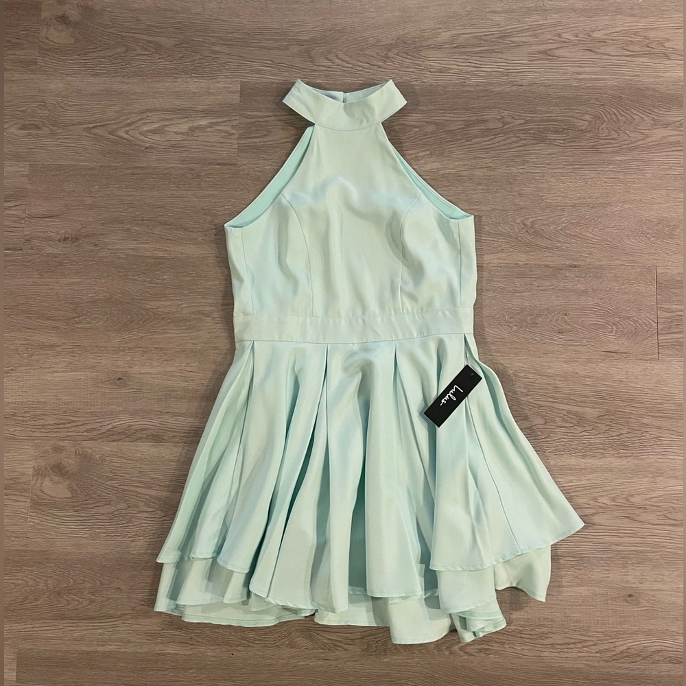 Lulus High Neck Open Back Dress